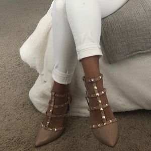 Studded Heels